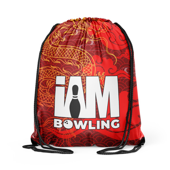 Chinese Dragon Drawstring Backpack