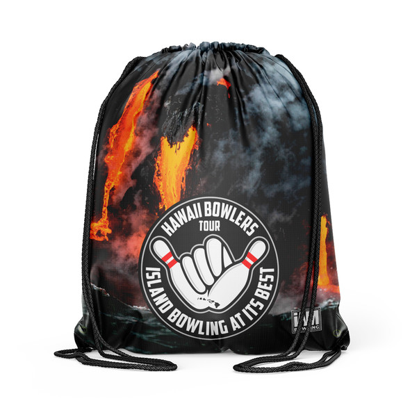 Official HBT Red Mana Bowling Drawstring Backpack