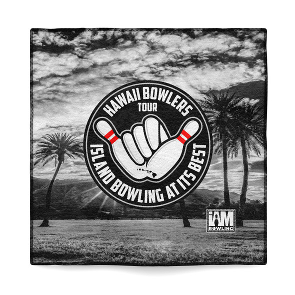 Official HBT Monochrome King of the Islands Bowling Microfiber Towel