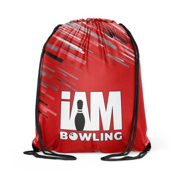 Scarlet Fadeout Drawstring Backpack
