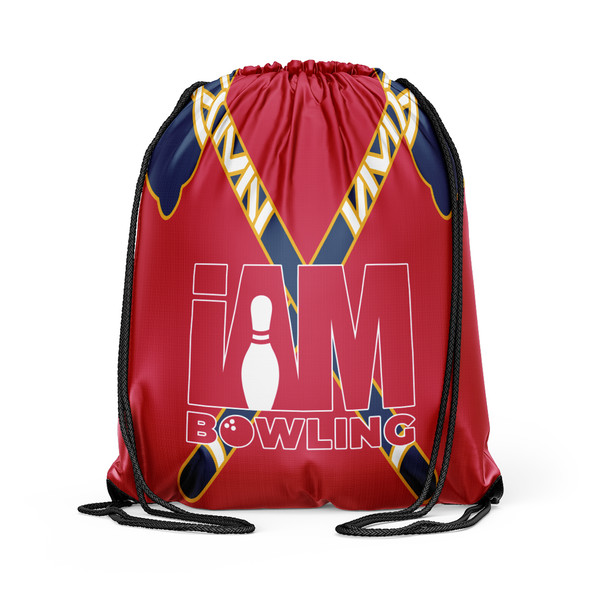 Atlanta Baseball Drawstring Backpack