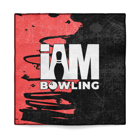 Coral Splatter Microfiber Towel