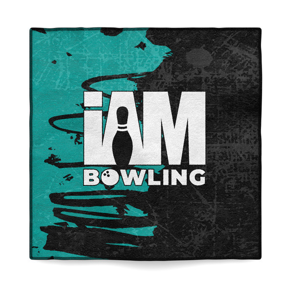 Green Splatter Microfiber Towel