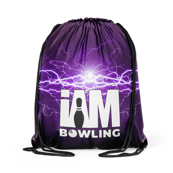 Lightning Pulse Drawstring Backpack