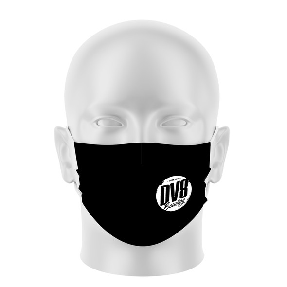 READY-2-SHIP Black DV8 Face Mask