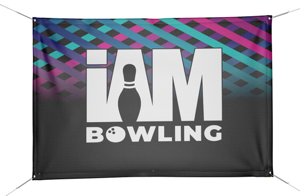 Gradient Gingham Banner