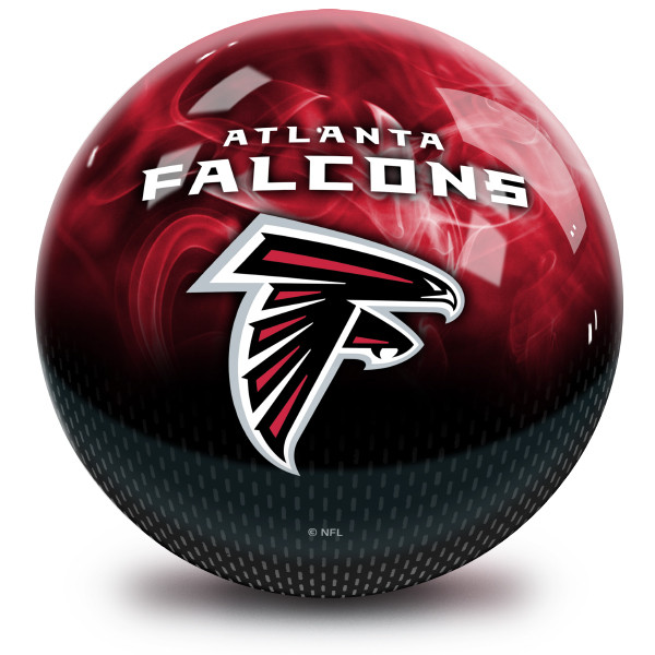 OTB NFL Atlanta Falcons On Fire Bowling Ball