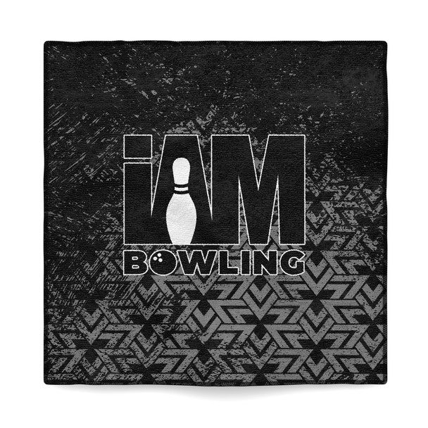 Charcoal Star Burst Microfiber Towel