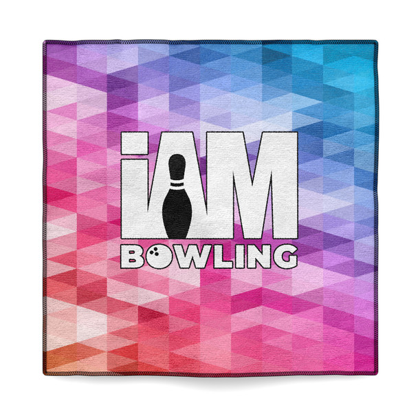 Rainbow Mosaic Microfiber Towel