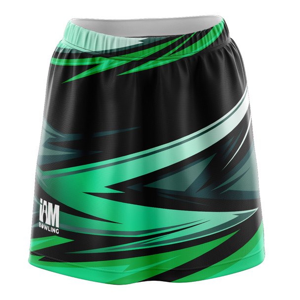 Emerald Zigzag Skirt