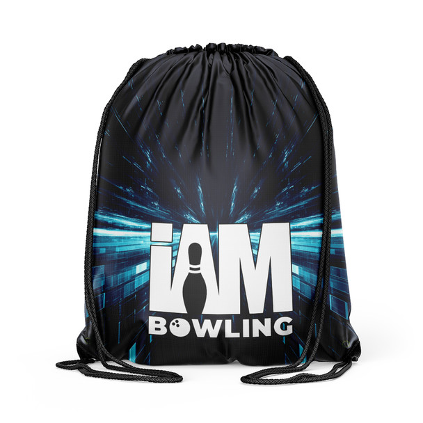 Neon Racers Drawstring Backpack