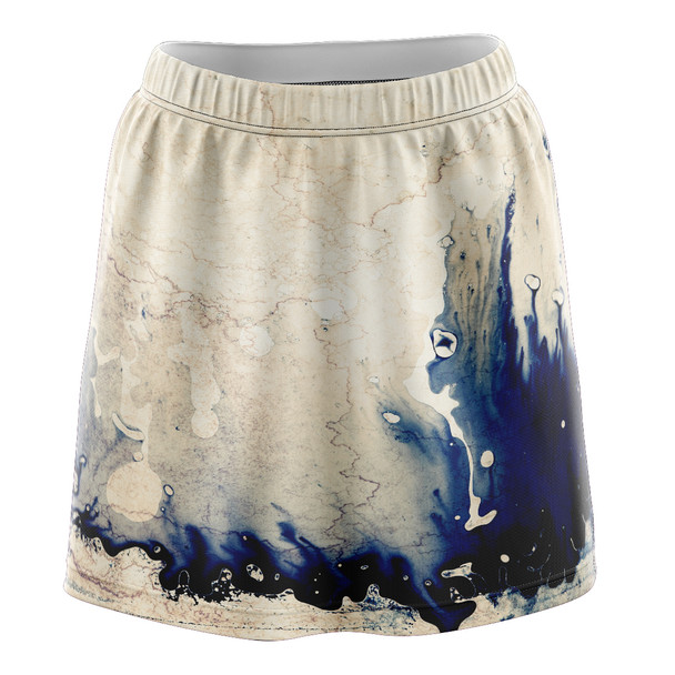 Blue Grain Granite Skirt