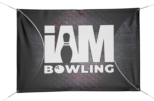 Steel Red Hex Banner