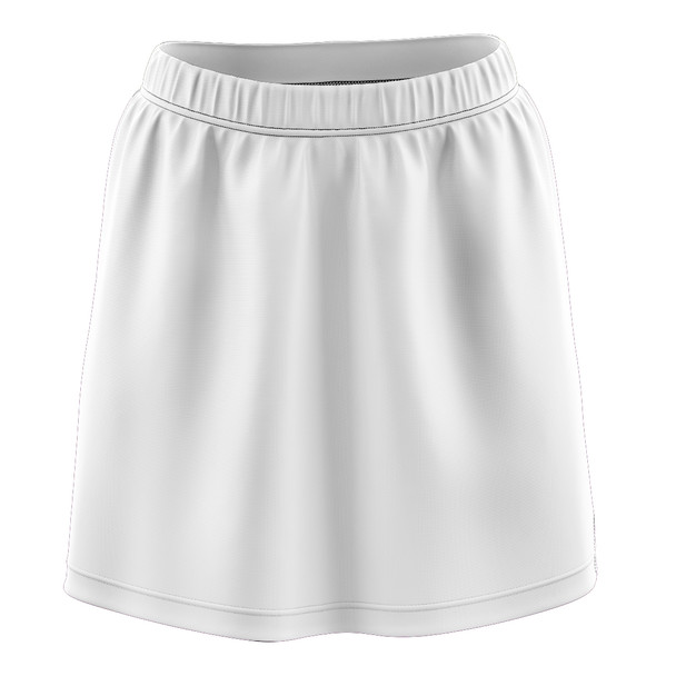Solid White Skirt