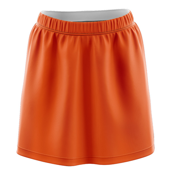 Solid Orange Skirt