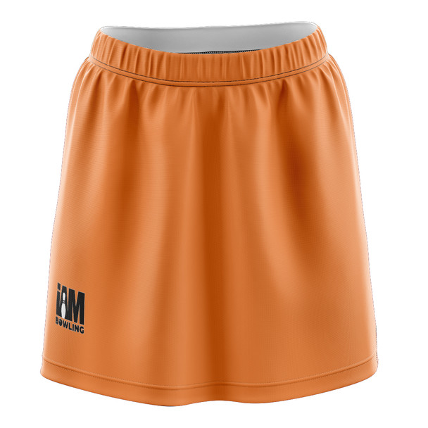 Solid Pastel Orange Skirt