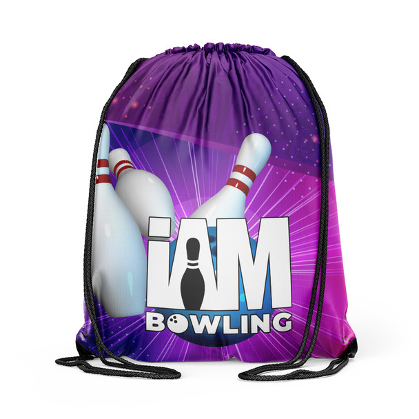 Purple Strike Blitz Drawstring Backpack