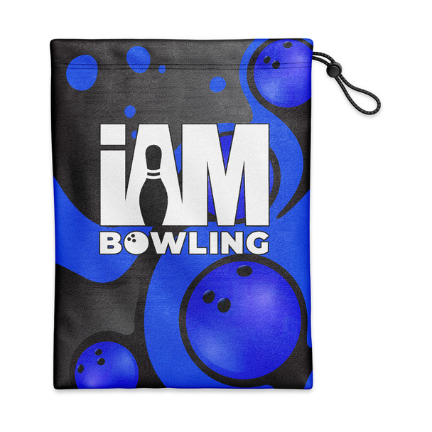 Blue Retro Bowling Balls Shoe Bag