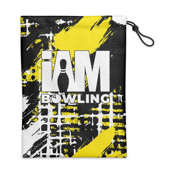 Yellow Urban Splatter Shoe Bag