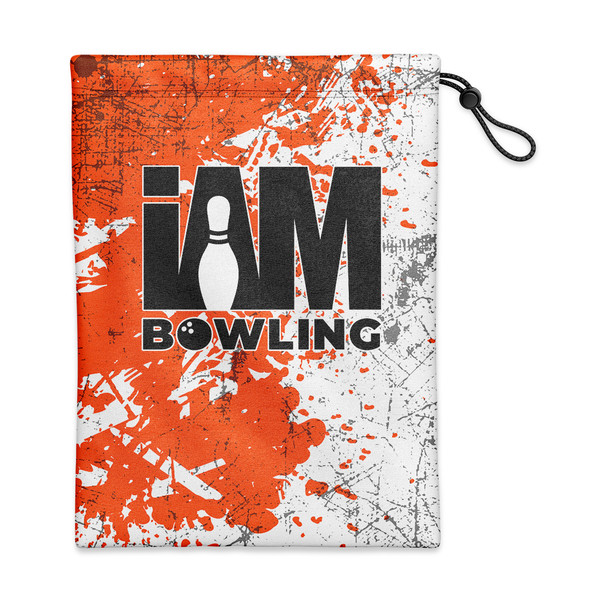 Orange Grunge Shoe Bag