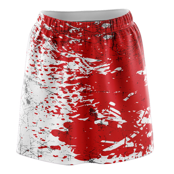Crimson Grunge Skirt