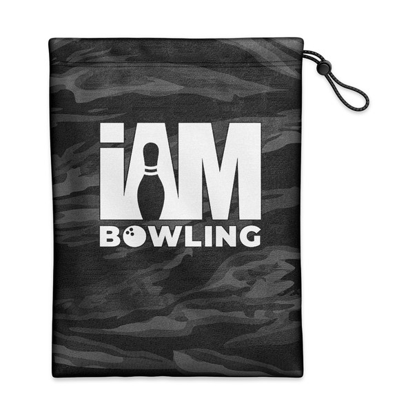 Black Stripe Camo Shoe Bag