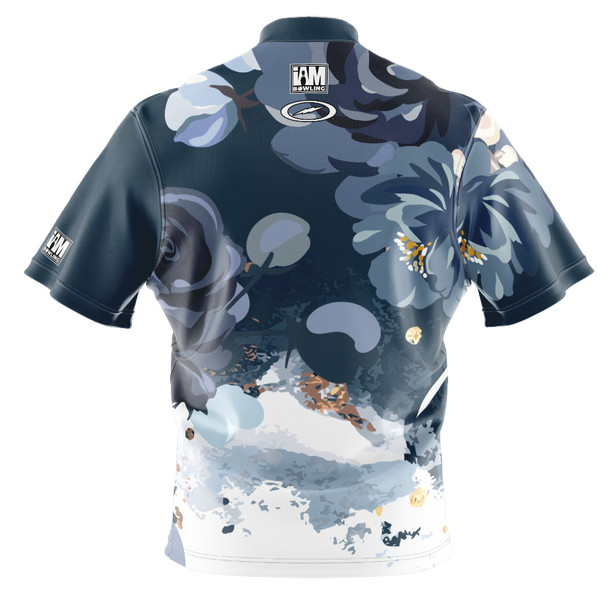READY-2-SHIP Storm Azure Blossom Bowling Jersey