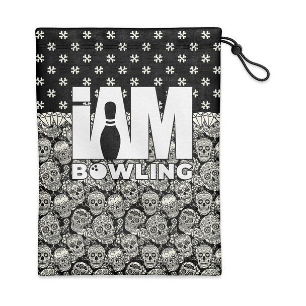 Black Dia De Los Muertos Shoe Bag