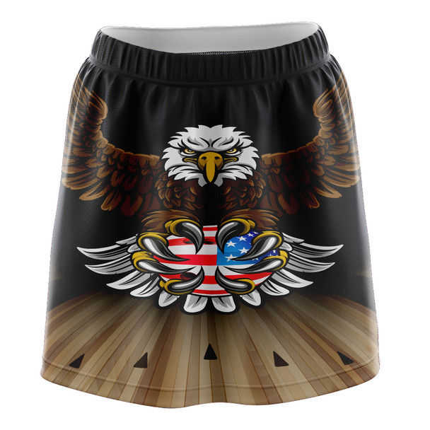 Patriotic Bowling Eagle Skirt