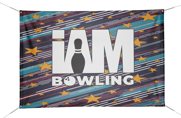 Starlit Stripes Banner