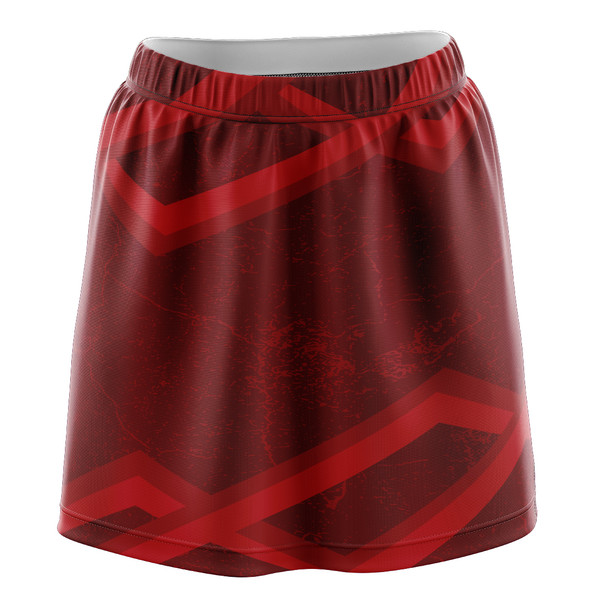 Crimson Cross Surge Skirt