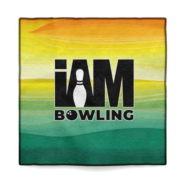 Lemon Lime Fade Microfiber Towel