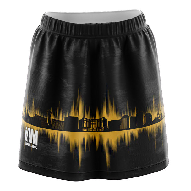 Gold Las Vegas Skyline Skirt