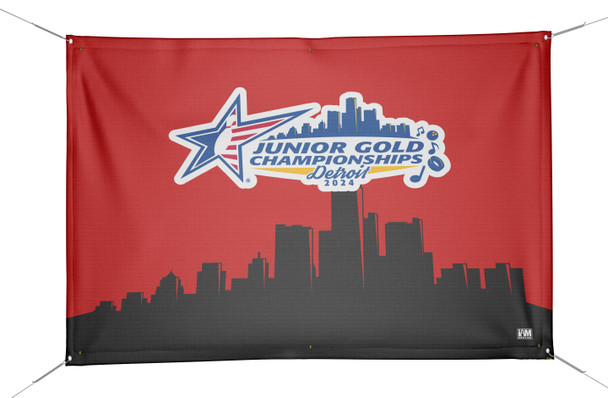 Jr Gold 2024 Official DS Bowling Banner - JG142