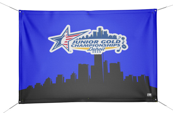 Jr Gold 2024 Official DS Bowling Banner - JG148