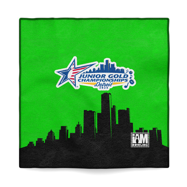 Jr Gold 2024 Official DS Bowling Microfiber Towel - JG149