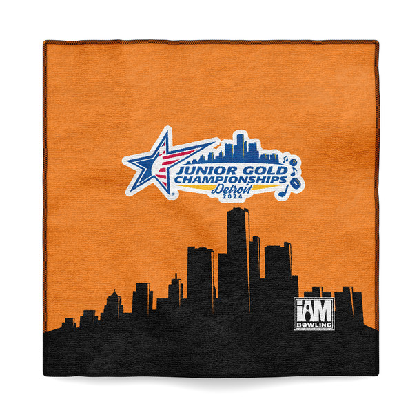 Jr Gold 2024 Official DS Bowling Microfiber Towel - JG151