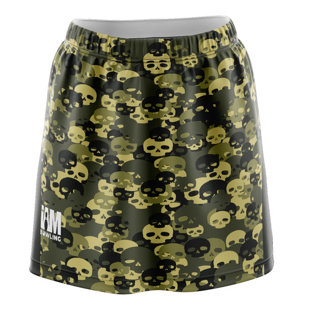 Camo Skulls Skirt