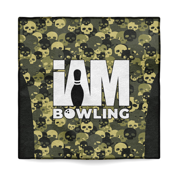 Camo Skulls Microfiber Towel
