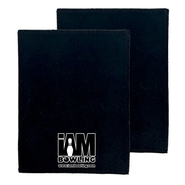 Black I AM Bowling™ Logo Shammy