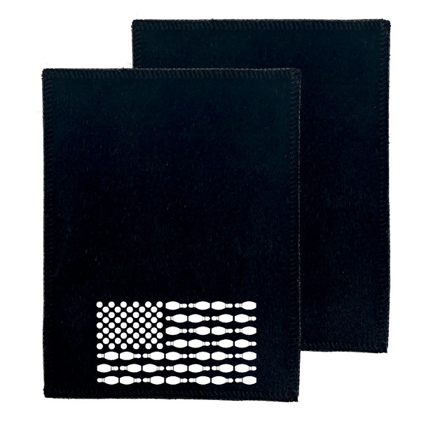 Patriotic Bowling Balls & Pins Shammy