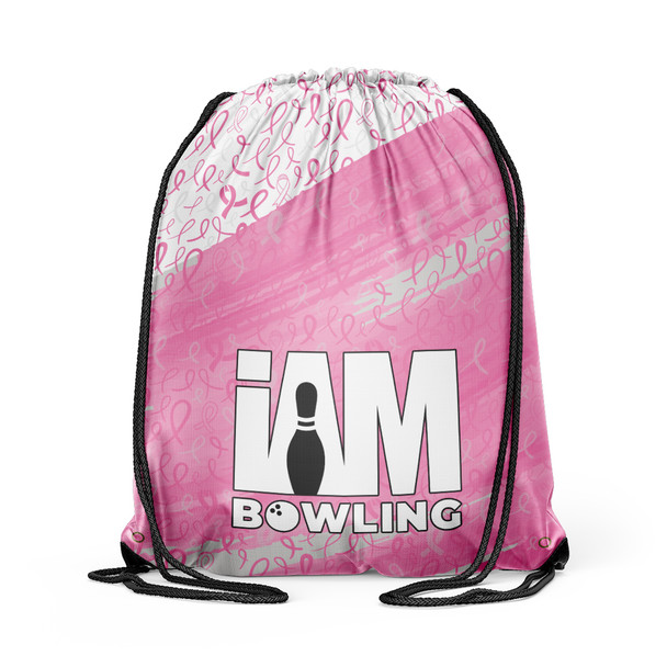 Pearl Ribbon Drawstring Backpack