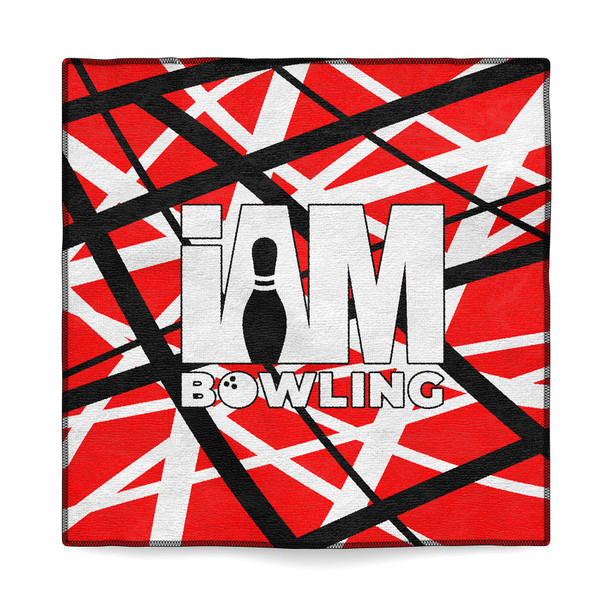 Crimson Weave Microfiber Towel