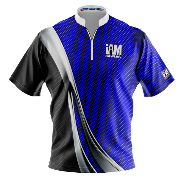 Signature Blue Streamline Bowling Jersey