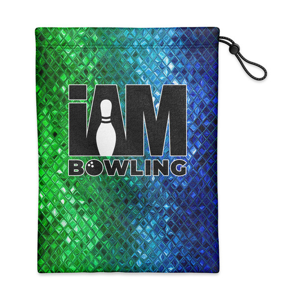 Sapphire and Emerald Mosaic Shoe Bag