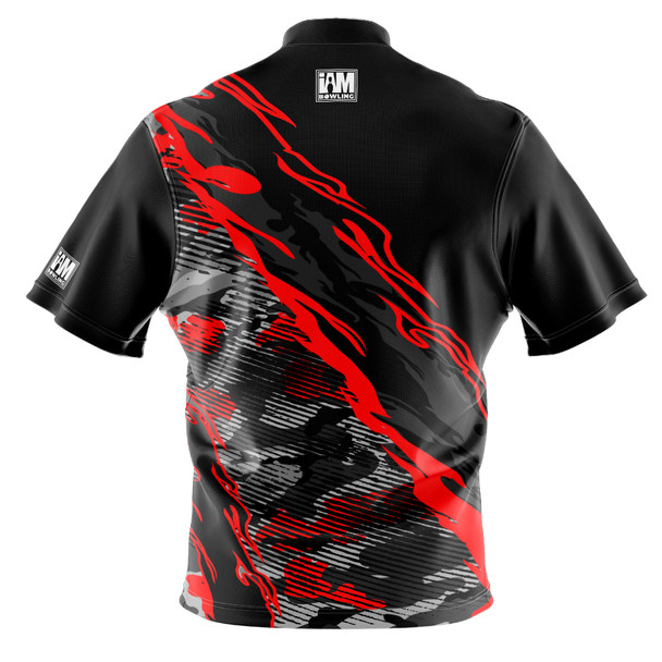 Signature Crimson Camouflage Bowling Jersey