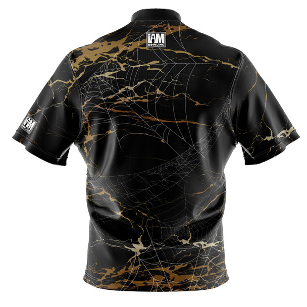 Signature Gold Spider Web Bowling Jersey