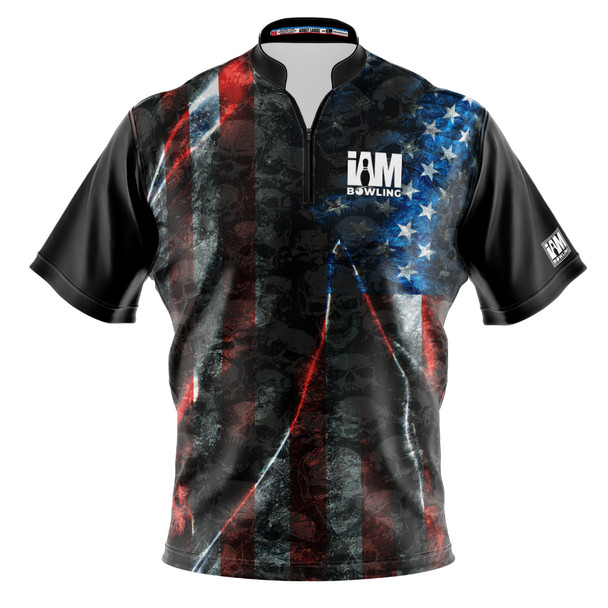 Signature Old Glory Skulls Bowling Jersey