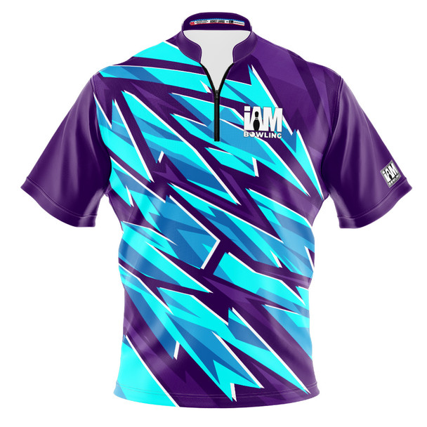 Signature Aqua Fracture Bowling Jersey