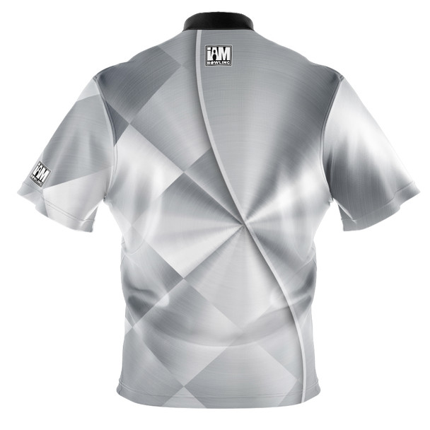 Signature Platinum Checkers Bowling Jersey
